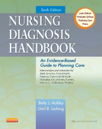 Nursing Diagnosis Handbook, 10th ed.- Evidence-Based Guide to Planning Care