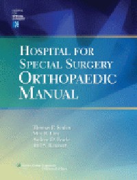 Hospital for Special Surgery Orthopaedics Manual(With Online Access)