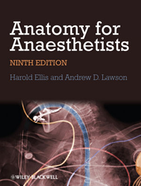 Anatomy for Anaesthetists, 9th ed.