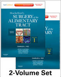 Shackelford's Surgery of the Alimentary Tract, 7th ed.,In 2 vols.