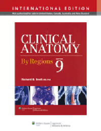 Clinical Anatomy by Regions, 9th ed.(Int'l ed.)