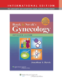 Berek & Novak's Gynecology, 15th ed. (Int'l ed.)
