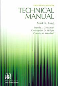 Technical Manual, 18th ed.(American Association of Blood Banks )