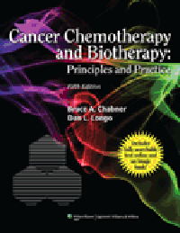 Cancer Chemotherapy & Biotherapy, 5th ed.- Principles & Practice