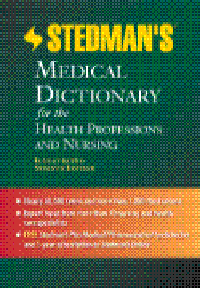 Stedman's Medical Dictionary for the HealthProfessions & Nursing,Illustrated, 7th ed.(Standard ed)With CD-ROM