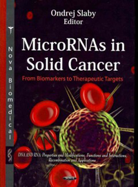 Micrornas in Solid Cancer- From Biomarkers to Therapeutic Targets